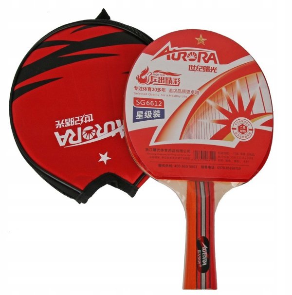 Aurora Ρακέτα Πινγκ Πονγκ 1* SG6612 - Επαγγελματική Ρακέτα για Επιτραπέζια Αντισφαίριση