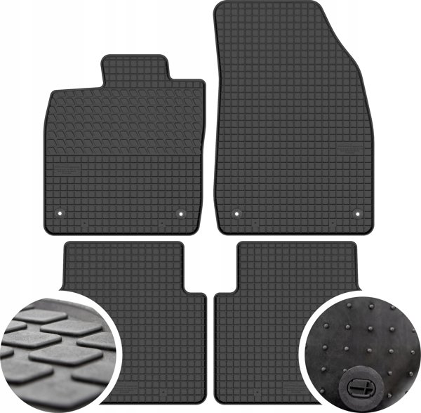 Auto Comfort Πατάκια Αυτοκινήτου Rubber για VW ID.4 - Σετ Λαστιχένια Πατάκια