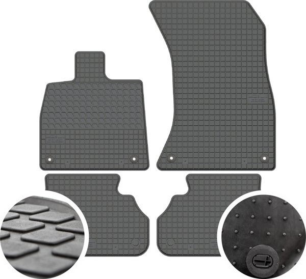 Auto Comfort Λαστιχένια Πατάκια Αυτοκινήτου για Audi Q5 II, Σετ 4 Τεμαχίων