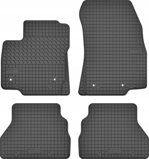 Auto Comfort Λαστιχένια Πατάκια Αυτοκινήτου για Ford B-Max (2012-2017) Σετ