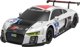 Rastar Τηλεκατευθυνόμενο Αυτοκίνητο AUDI R8 LMS 1:24, Άσπρο-Μαύρο, Ρεαλιστικό Σχεδιασμό
