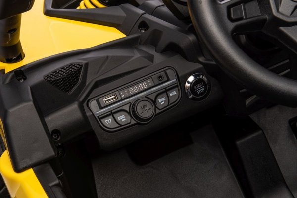 Ηλεκτροκίνητο Αυτοκίνητο Buggy Can-am DK-CA003 Κίτρινο LEAN CARS