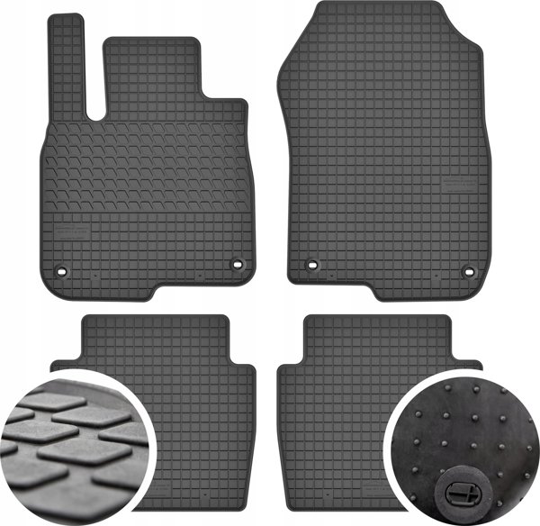 Auto Comfort Λαστιχένια Πατάκια Αυτοκινήτου για Honda CR-V V, Σετ 4 Τεμαχίων