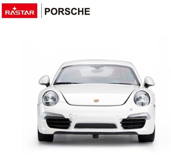 Autko Metalowe 1:24 Porsche 911 Bialy RASTAR