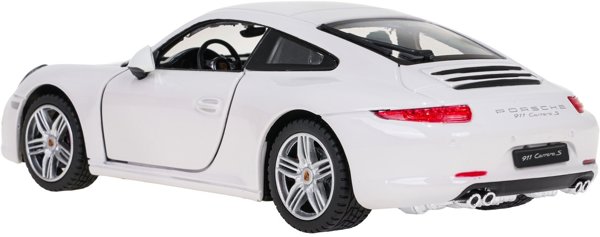 Autko Metalowe 1:24 Porsche 911 Bialy RASTAR