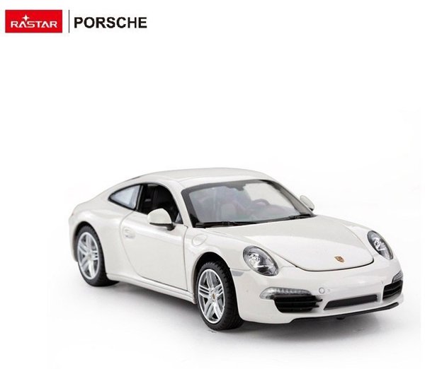 Autko Metalowe 1:24 Porsche 911 Bialy RASTAR