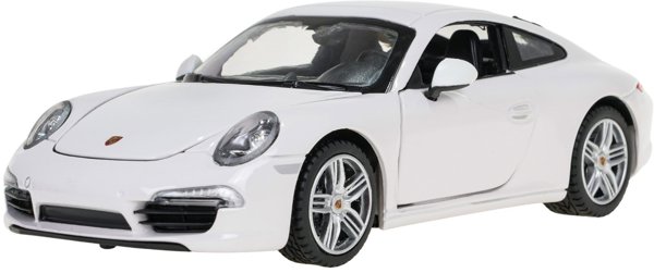 Autko Metalowe 1:24 Porsche 911 Bialy RASTAR