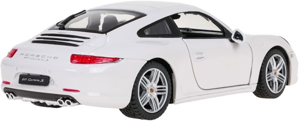 Autko Metalowe 1:24 Porsche 911 Bialy RASTAR