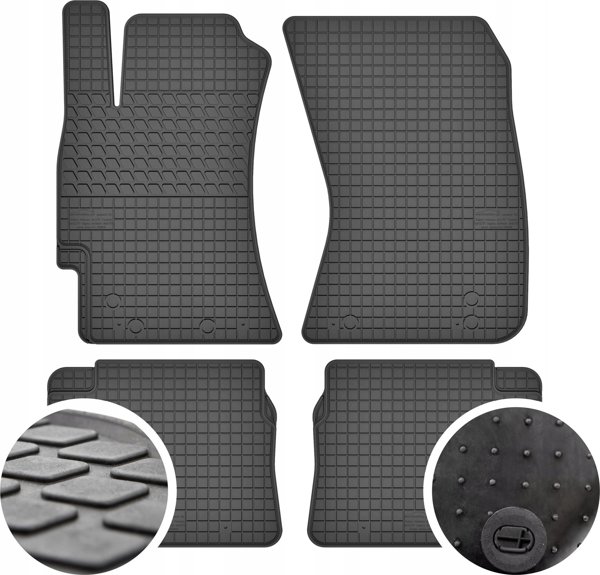 Auto Comfort Λαστιχένια Πατάκια Αυτοκινήτου για Subaru Outback III (2003-2009) - Σετ 4 Τεμαχίων