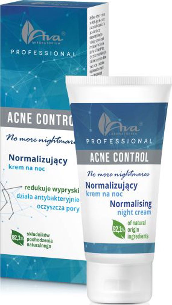 Ava Control Professional Κανονιστική Κρέμα Νυκτός 50ml