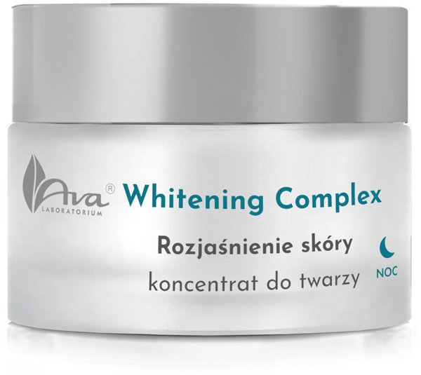 AVA LABORATORIUM Whitening Complex rozjasniajacy koncentrat do twarzy na noc 50ml