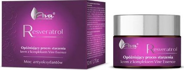 AVA LABORATORIUM Resveratrol καθυστερεί τη γήρανση κρέμα με σύμπλεγμα Vine Essence 50ml