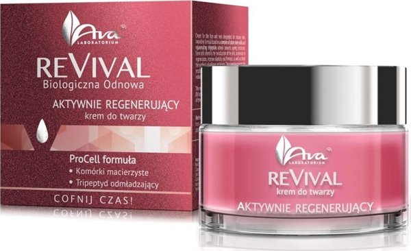 Ava Laboratorium ReVival Ενεργά Αναζωογονητική Κρέμα Προσώπου 50ml