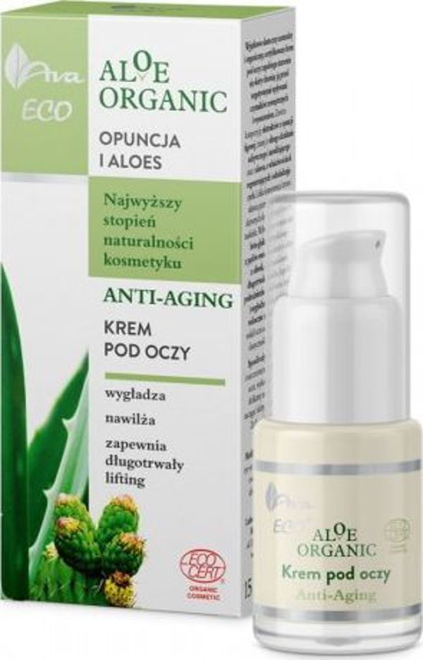 Ava ALOE ORGANIC Krem pod oczy anti-aging 30ml
