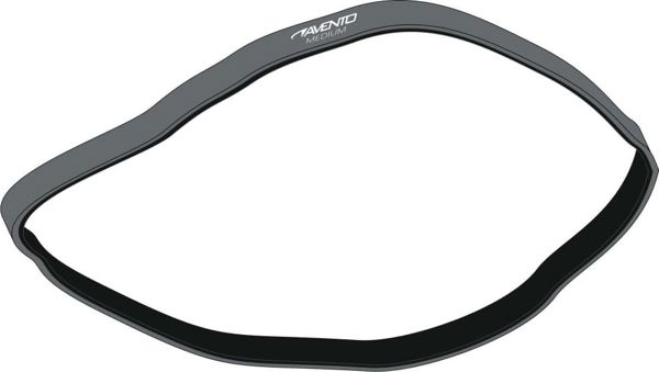 Avento Powerband μεσαία αντίσταση γκρι 1 τεμ.