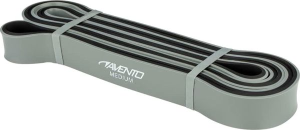Avento Powerband μεσαία αντίσταση γκρι 1 τεμ.