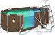 Avenli Πισίνα με Σκελετό 427x275x100cm, Σετ 16 σε 1 με Σκάλα, Ανθεκτικό PVC