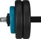 Avento Αλτήρας Ρυθμιζόμενος 15 kg 42DF-BLK, Σετ με Μπιτουμένιες Πλάκες για Προπόνηση
