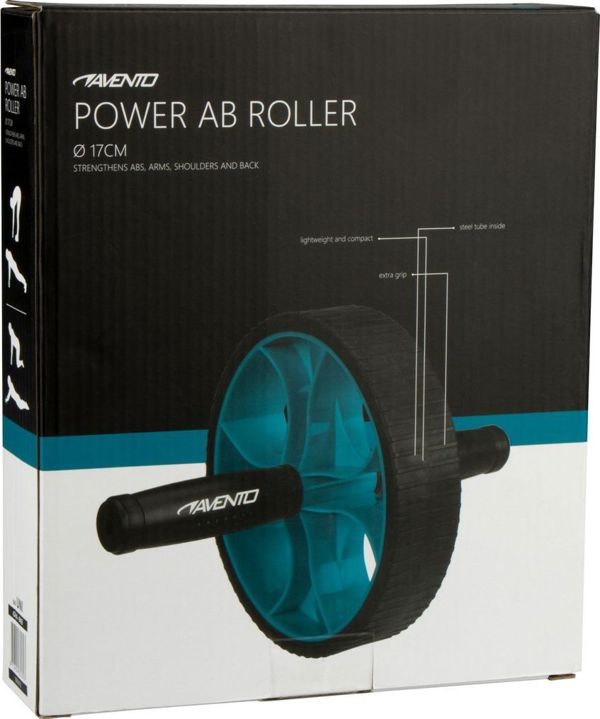 Avento Δαχτυλίδι Άσκησης Roller Fitness για Ενδυνάμωση Κοιλιακών & Σταθερότητα