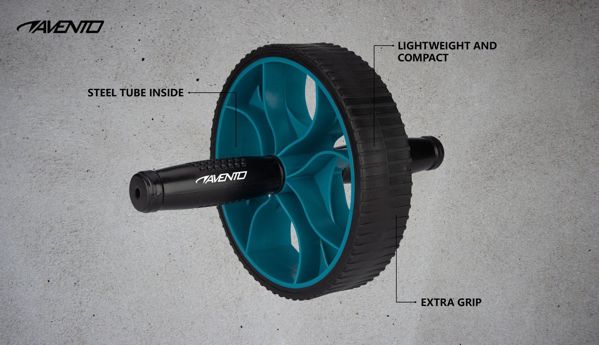 Avento Δαχτυλίδι Άσκησης Roller Fitness για Ενδυνάμωση Κοιλιακών & Σταθερότητα