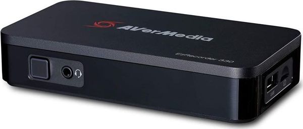 AVerMedia EzRecorder 330 - Συσκευή Εγγραφής Video 1080p, Υποστήριξη Live Streaming, Χωρίς Υπολογιστή (61ER330000AB)