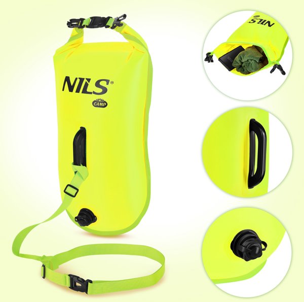 Avenli NILS NC1772 Φουσκωτή βοία κολύμβησης 28 L κίτρινη