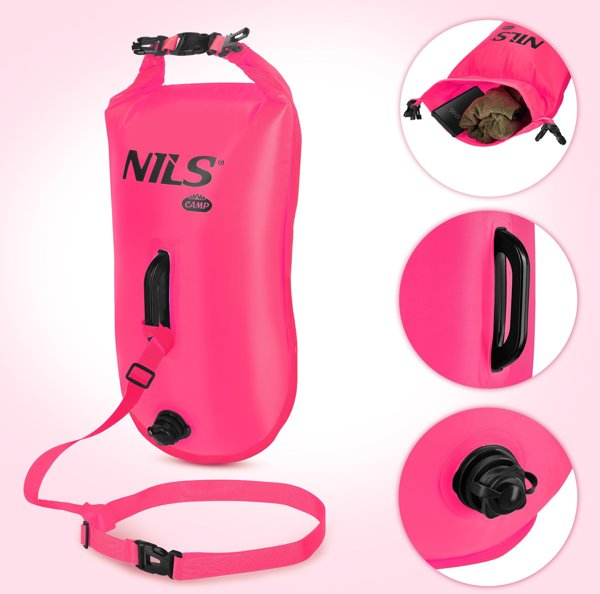 Avenli NILS NC1772 Φουσκωτός πλωτήρας για κολύμπι 28 L Ροζ