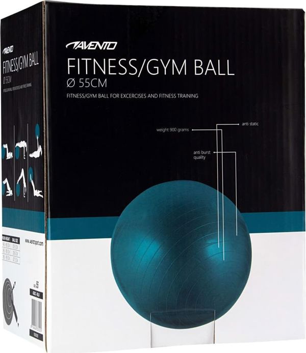 Μπάλα Γυμναστικής Avento Μπλε 55 cm 7741015 8716404332440