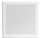Γρίλια Εξαερισμού AWENTA TRU30, 100x100mm, Λευκή