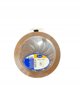 Awenta Γκριλ Εξαερισμού T95BR, Φ100mm, Καφέ Χρώμα