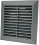 Αεραγωγός Awenta T83GR, Γρίλια Εξαερισμού 140x140mm, Φ125mm, Γραφίτης