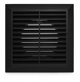 Αεραγωγός Εξαερισμού AWENTA T61CZ, 170x170mm, Φ100mm, Μαύρο Χρώμα