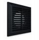 Αεραγωγός Εξαερισμού AWENTA T61CZ, 170x170mm, Φ100mm, Μαύρο Χρώμα