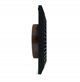 Αεραγωγός Εξαερισμού AWENTA T61CZ, 170x170mm, Φ100mm, Μαύρο Χρώμα