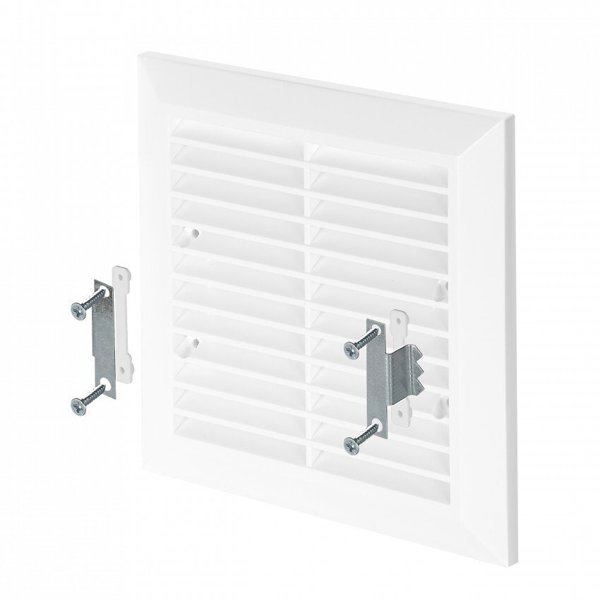 Awenta Γρίλια Εξαερισμού T40A 140x140mm, Λευκό, TUS.Bk