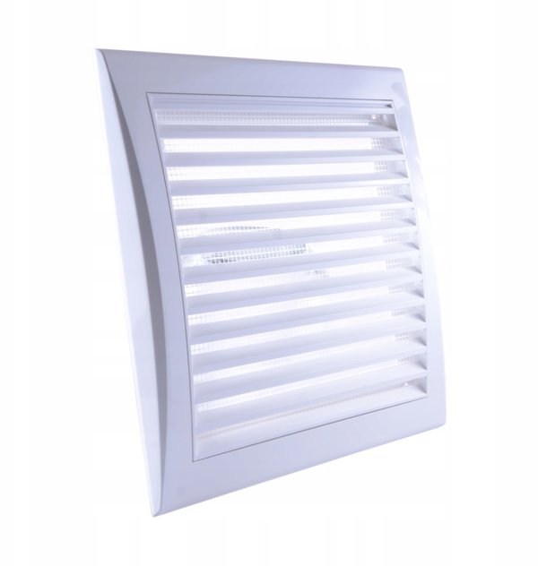 AWENTA Γρίλια Εξαερισμού TL5 160x160mm, Λευκή