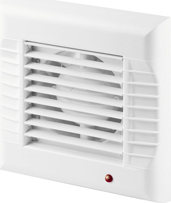 Ανεμιστήρας Μπάνιου AWENTA A-Matic WM100, Φ100, 95m³/h, 16W, με Αυτόματη Περσίδα, Λευκός