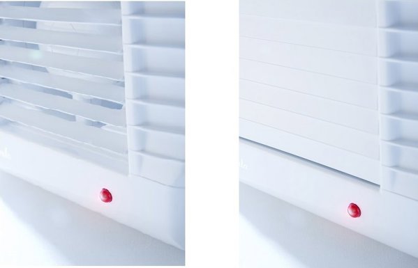 Ανεμιστήρας Μπάνιου AWENTA A-Matic WM100, Φ100, 95m³/h, 16W, με Αυτόματη Περσίδα, Λευκός