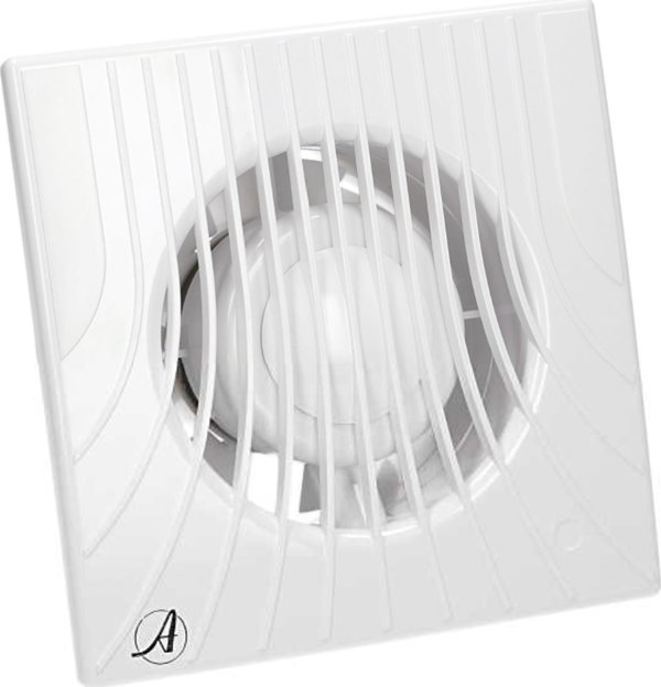 Awenta Ανεμιστήρας Μπάνιου WA100DW, 2 Ταχυτήτων, Φ100, 64/85m3/h, 5/12W, με Διακόπτη Σχοινιού, Λευκό
