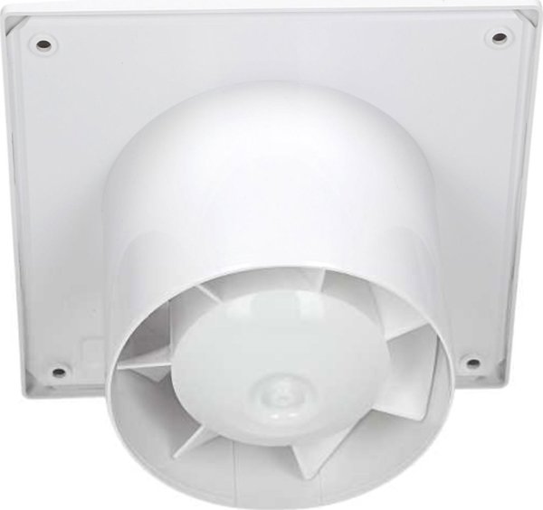 Awenta Ανεμιστήρας Μπάνιου WA100DW, 2 Ταχυτήτων, Φ100, 64/85m3/h, 5/12W, με Διακόπτη Σχοινιού, Λευκό