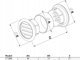 AWENTA Kratka wentylacyjna Awenta T71BR MINI-AWENT fi40mm brazowa