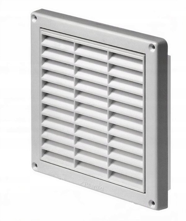 Awenta Γκριλ Εξαερισμού T9, Λευκό, 140x140mm TUS
