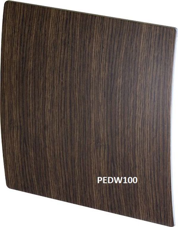 AWENTA kratka wentylacyjna ozdobna wenge drewno inox kolory fi100