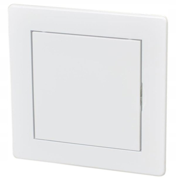 Awenta Πλαστική Θυρίδα Επίσκεψης DT22, Λευκή, 100x100mm