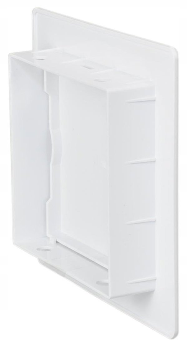 Awenta Πλαστική Θυρίδα Επίσκεψης DT22, Λευκή, 100x100mm
