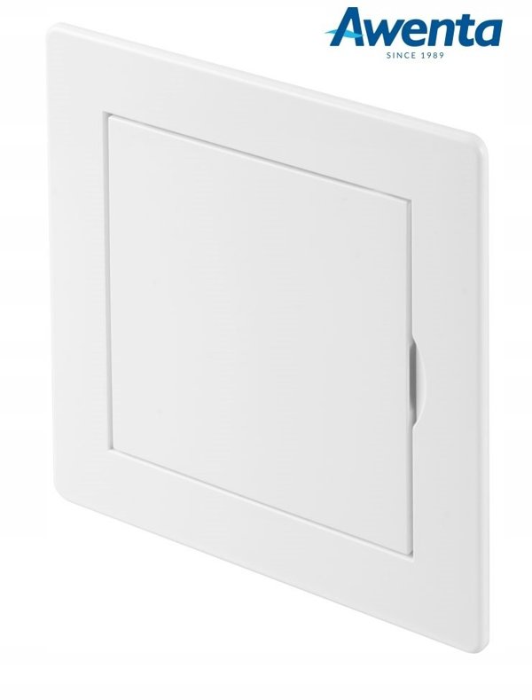 Awenta Drzwiczki Rewizyjne DT22 100x100mm Plastikowe Biale