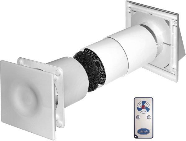 AWENTA Rekuperator kompaktowy Awenta HRV125P z pilotem