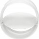 AWENTA Lacznik kanalow okraglych Awenta KO125-22 z zaworem zwrotnym fi125mm bialy