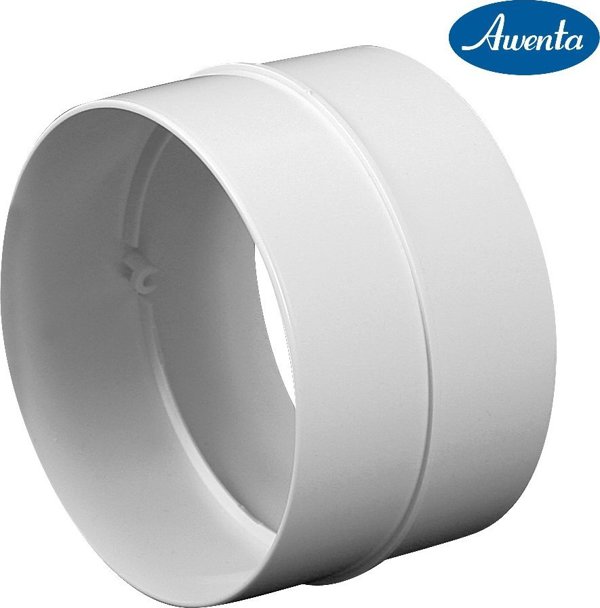 AWENTA Σύνδεσμος Κυκλικού Καναλιού KO125-21 fi125mm Λευκός