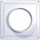 Awenta Γρίλια Αερισμού T67 140x140mm για Αεραγωγό Φ100mm, Λευκή